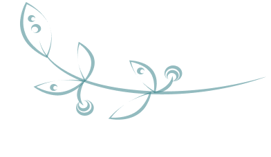 Sprig illustration teal