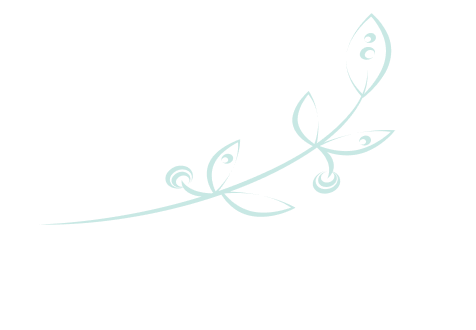 Sprig illustration teal